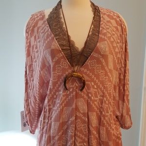 Handkerchief flowy top